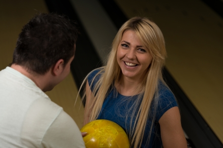 Teaching Bowlingの写真素材