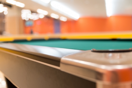 Pool Table Close Upの写真素材