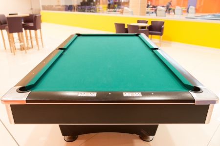 Pool Table Close Upの写真素材
