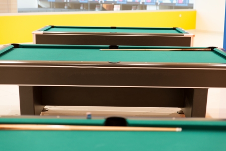 Pool Table Close Upの写真素材