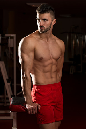 Muscular Menの写真素材