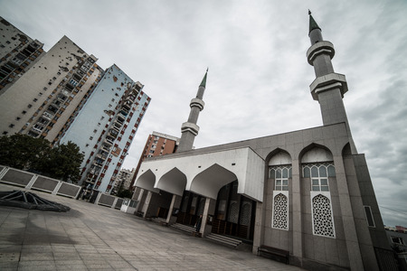 Mosque in Sarajevo Bosnia and Herzegovinaのeditorial素材