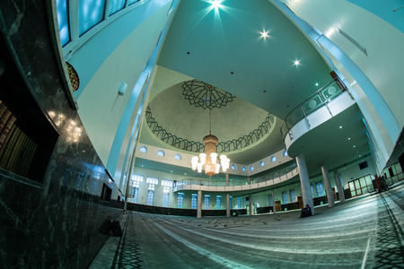 Mosque In Sarajevo Interiorのeditorial素材