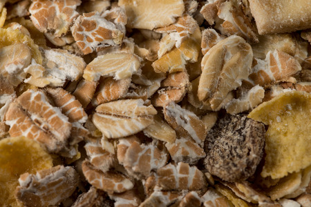 Cereal Granola Close-Upの写真素材