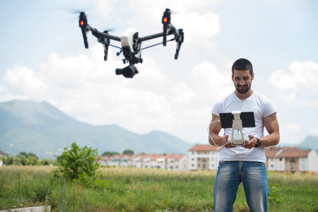 Remote Control for the Drone in the Hands of Man
