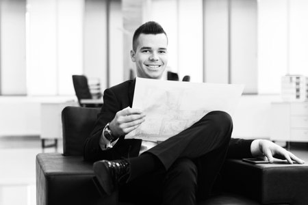 Businessman Writing A Letter - Notes Or Correspondence Or Signing A Document Or Agreement