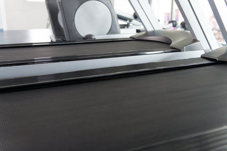 Equipment And Machines At The Modern Gym Room Fitness Center