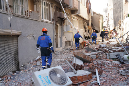 Antakya, Hatay, Turkey - February 12th, 2023: Turkey Earthquake, Kahramanmaras, Gaziantep, Adana, Hatay, Adiyaman February 2023, Earthquake Scenesのeditorial素材