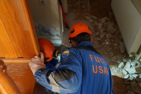Antakya, Hatay, Turkey - February 12th, 2023: Turkey Earthquake, Kahramanmaras, Gaziantep, Adana,...