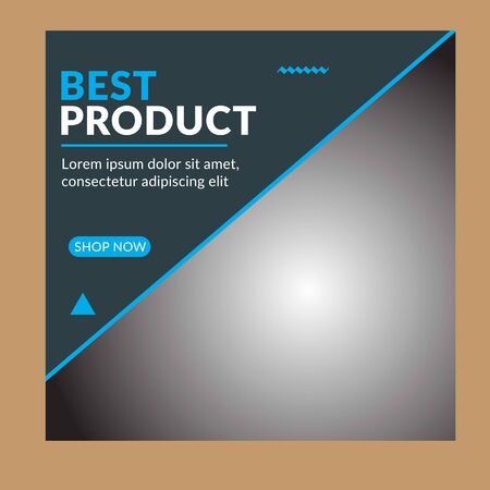 Best Product Sale Social Media Post Templateのイラスト素材