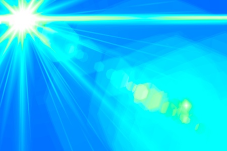 Lens flare abstract background  Asymmetric light raysの写真素材