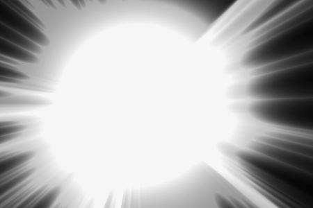 Lens flare abstract background  Asymmetric light raysの写真素材