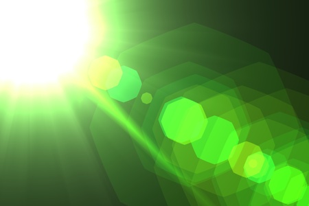 Lens flare abstract background  Asymmetric light raysの写真素材