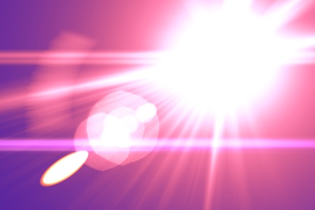 Lens flare abstract background  Asymmetric light raysの写真素材