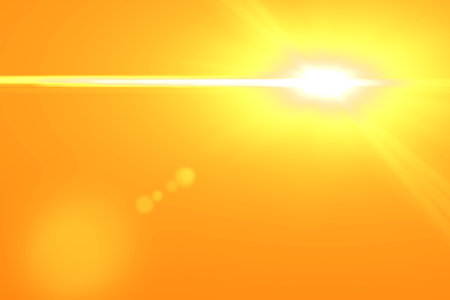 Lens flare abstract background  Asymmetric light rays