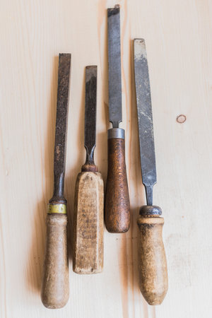 Vintage files and chisels 7