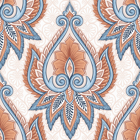 Ethnic floral patternのイラスト素材