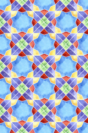 Seamless Islamic Geometryの写真素材