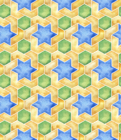 Seamless Islamic Geometryの写真素材