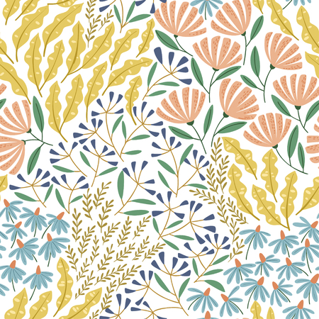 Cute spring seamless patternのイラスト素材