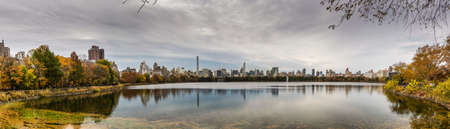 View of New York from Central Parkの写真素材