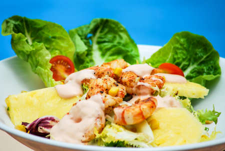 Tropical saladの写真素材