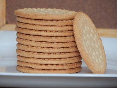 Marie Biscuit(Biscoito Maria). Traditional biscuit from Brazil.