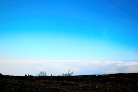 Above the heavens  volcano Teide, Tenerife の写真素材