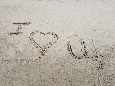 I Love Youの写真素材