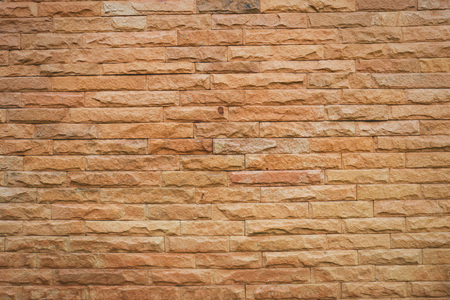 Brick wall that orange colorの写真素材