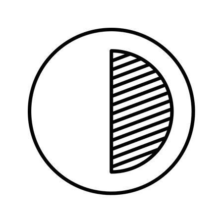 Unique Contrast Vector Iconのイラスト素材