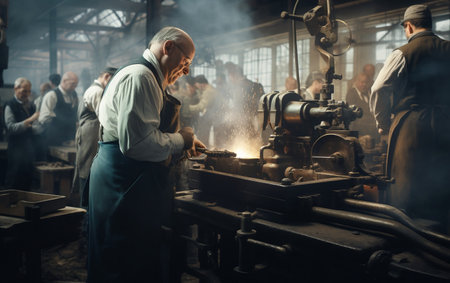 Precision Machining Workshop.の素材