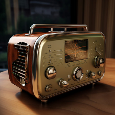 Exploring the Stylish Radio Receiver.の素材