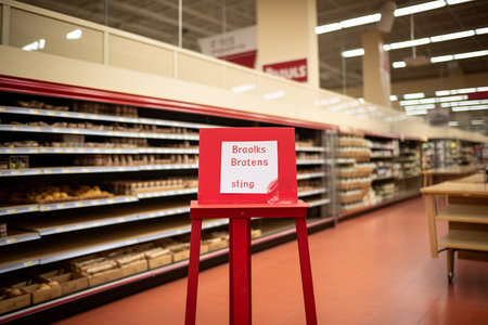 Grocery Store Apology: A Retail Regret Generative By Ai.の素材