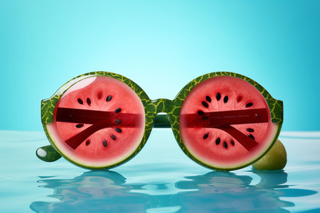 Watermelon Summer Holiday Fashion generative by Ai.の素材