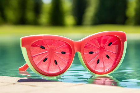 Watermelon Summer Holiday Fashion generative by Ai.の素材
