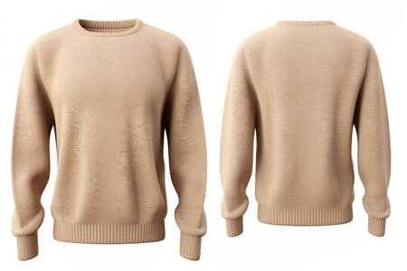 Beige Knitted Male Eleganceの素材