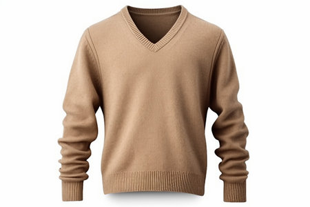 V-Neck Sophistication Unleashedの素材
