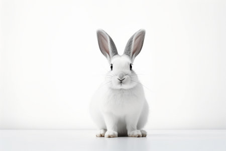 Rabbit Elegance in a Spotless Worldの素材