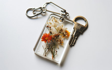 Acrylic Keychainの素材