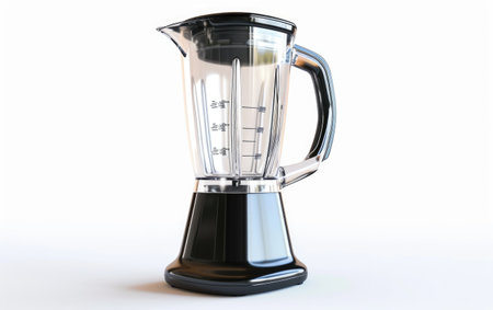 Modern Blender Jug On White Background Generative By Ai.の素材