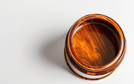 Navigating with the Wood Stain Can On White Background Generative By Ai.の素材