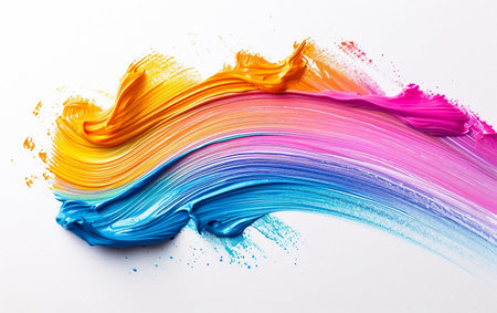 Exploring the Edge Dye Process On White Background Generative By Ai.の素材