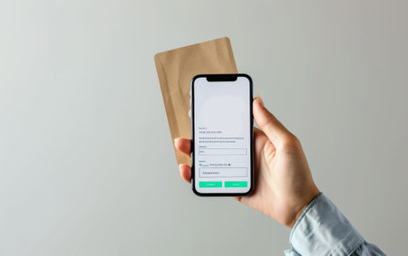 Digital Payment Confirmation Notifications On White Background Generative By Ai.の素材