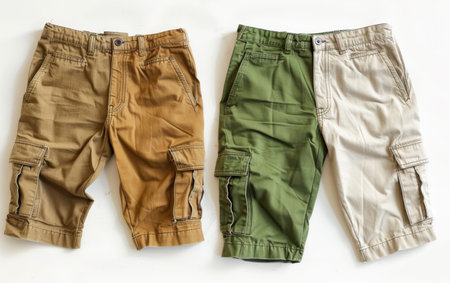 Embrace Casual Chic with Functional Style On White Background Generative By Ai.の素材