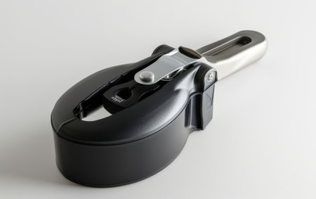 Mastering Kitchen Tasks with the Electric Can Opener On White Background Generative By Ai.の素材