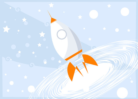 rocketのイラスト素材