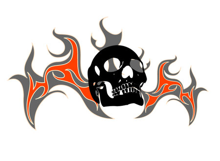 skullのイラスト素材