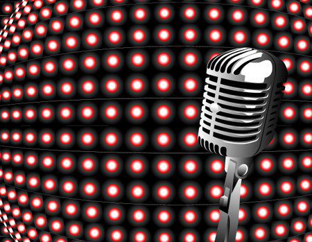 condenser micのイラスト素材