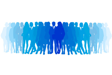 silhouettesのイラスト素材